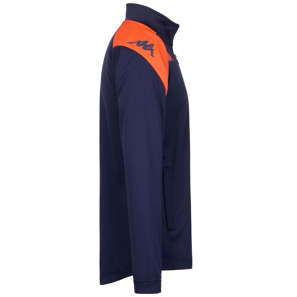 Blue Men's Slim Fit Functional Fleece Hoodie 02