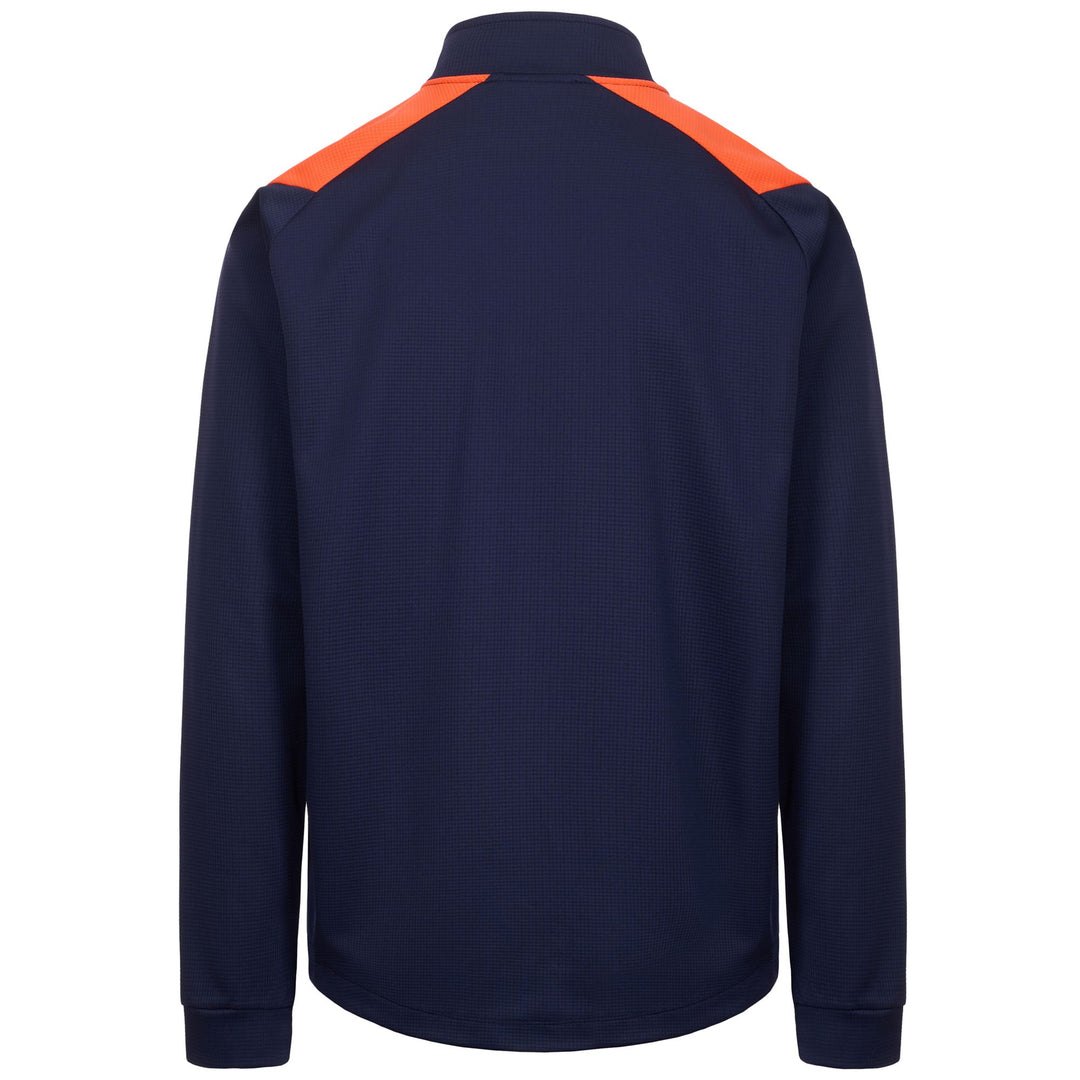 Sweat à capuche fonctionnel en polaire bleu pour homme, coupe ajustée main