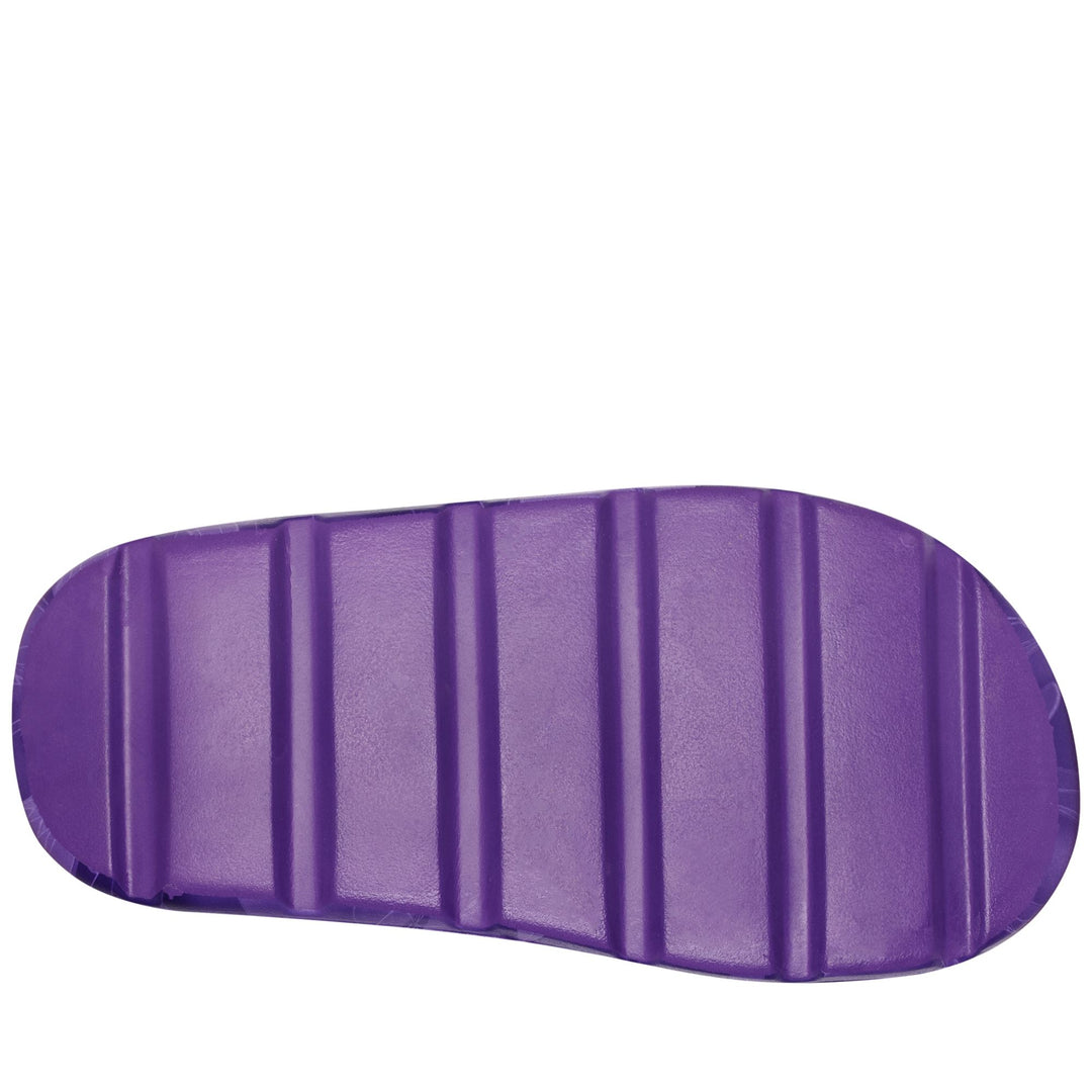 Violet Unisex Stripe Flip-Flops for Swimming main