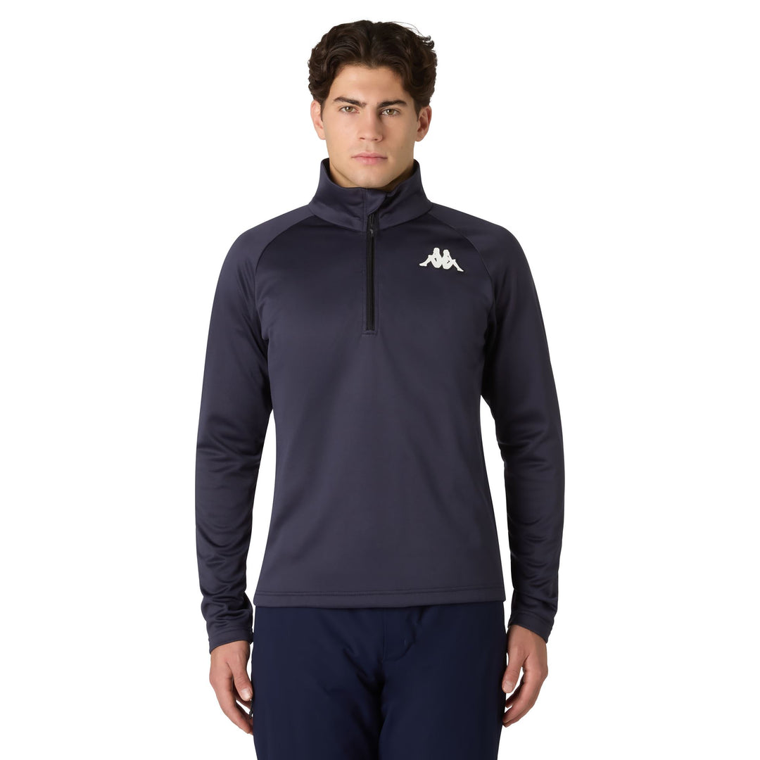 Blue Unisex Slim Fit Technical Fleece for Active Performance 01