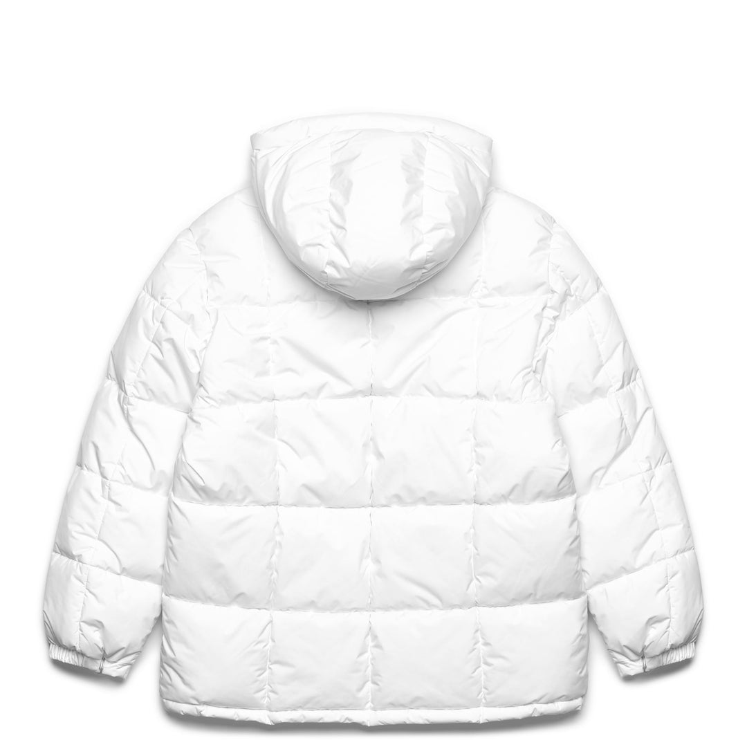 White-blue Men's Hooded Mid Jacket with Repreve Padding main