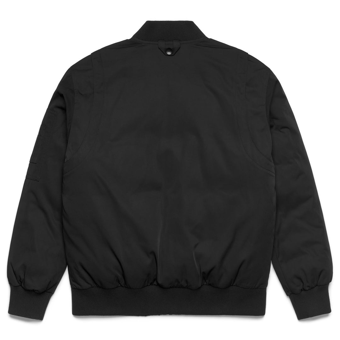 Black and Yellow Men's Bomber Jacket with side pockets main