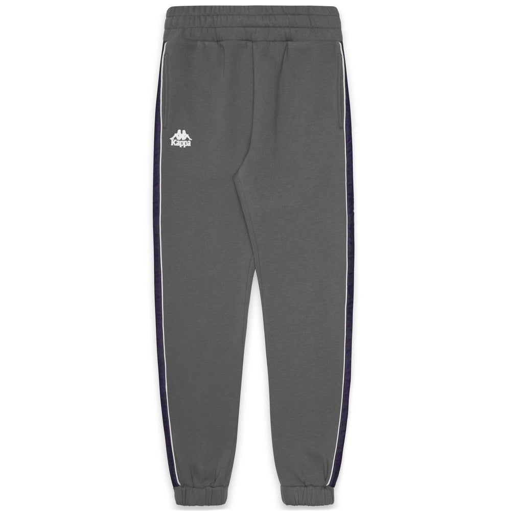 222 BANDA ADINA 2 - Pants - Sport Trousers - Woman - Grey Charcoal-Violet Anil-White Natural 02