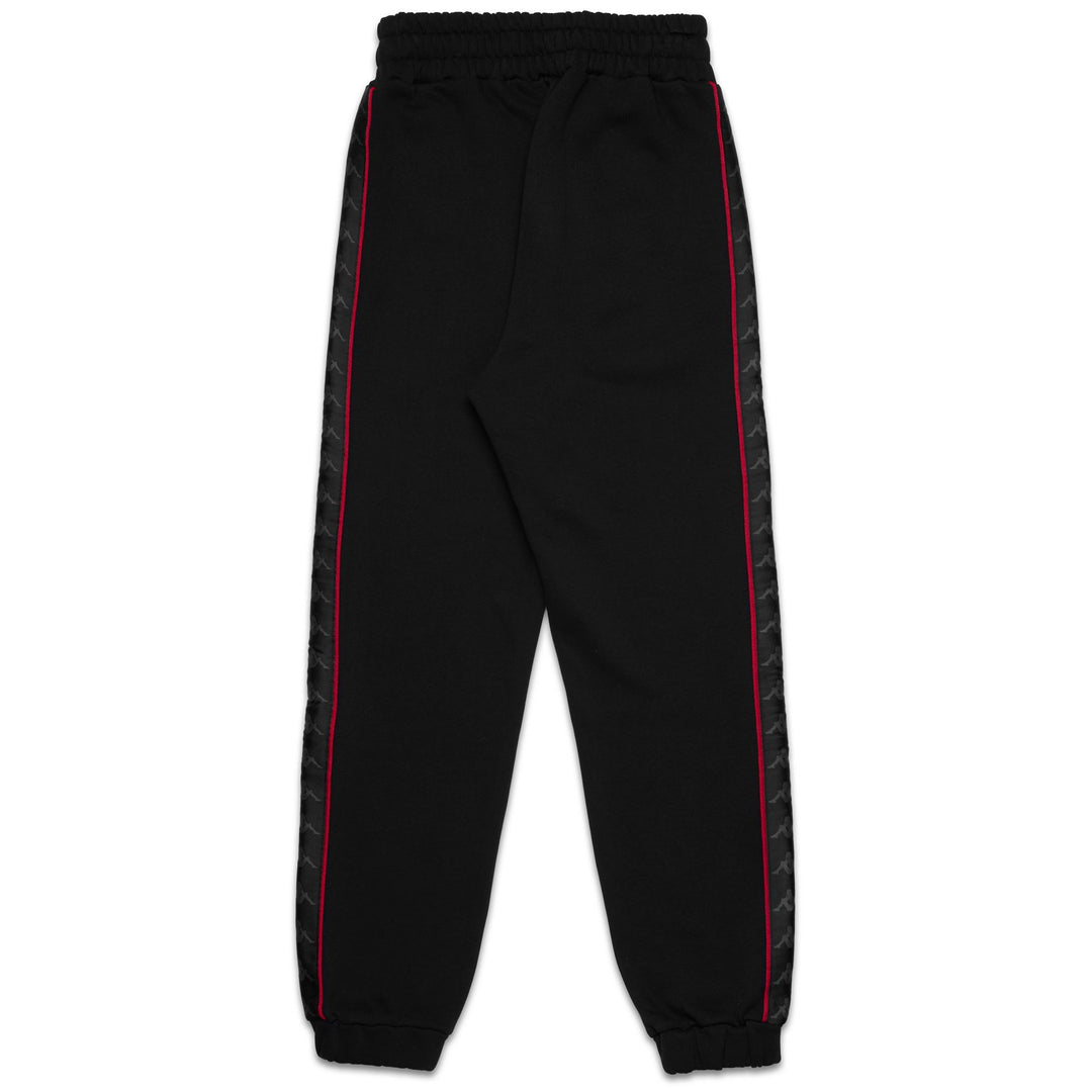 Pantalon de sport noir pour femme, coupe classique, en polaire brossée main