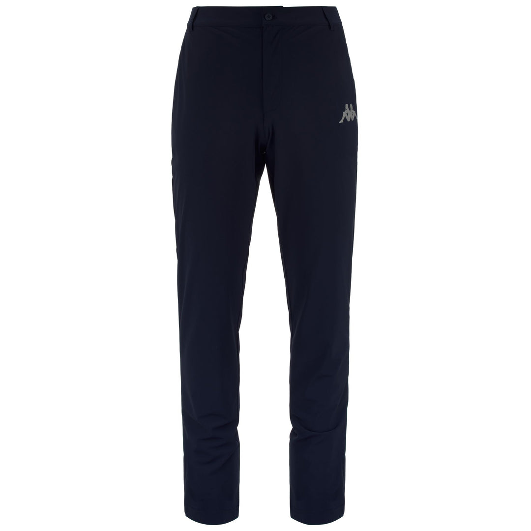 Pantalon de golf bleu pour homme, coupe slim, en tissu extensible 01