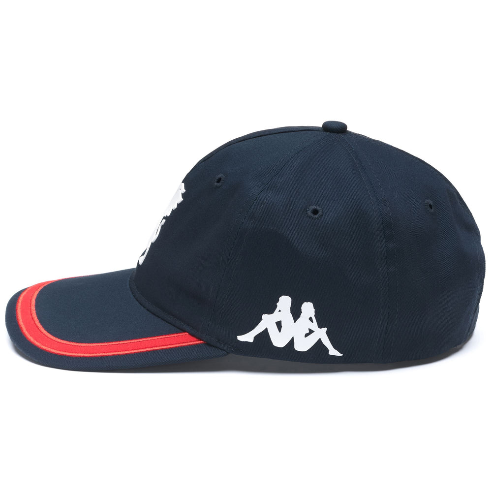 Blue Unisex Cotton Cap for Genoa Football Team 02