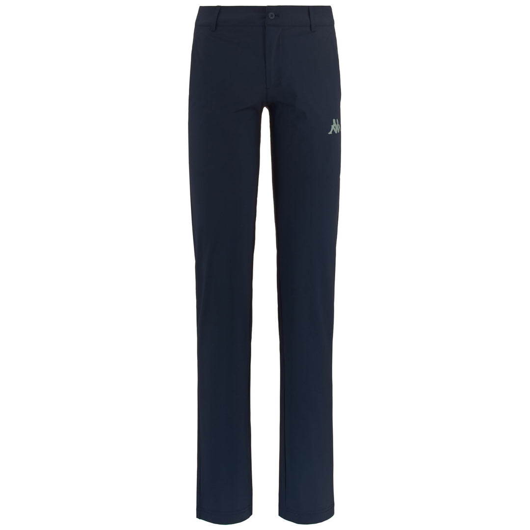 Pantalón deportivo de golf azul oscuro para mujer con protección Hydroway 01