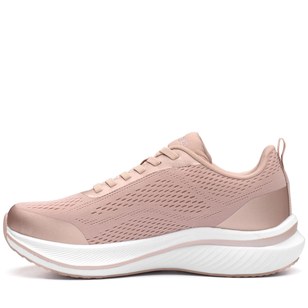 Pink Women's Low Cut Sneakers with Breathable Mesh Upper main