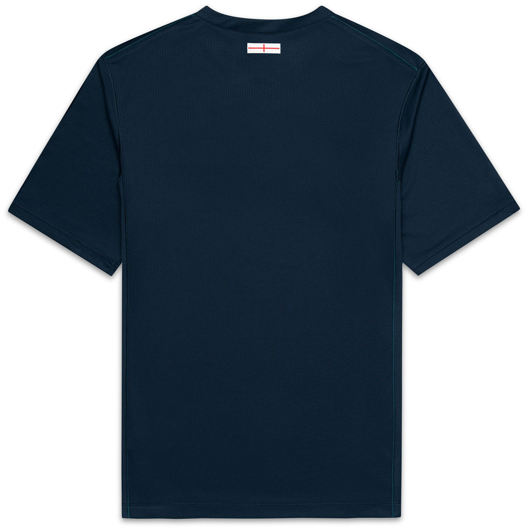 Maillot de football bleu Genoa pour homme en tissu recyclé main