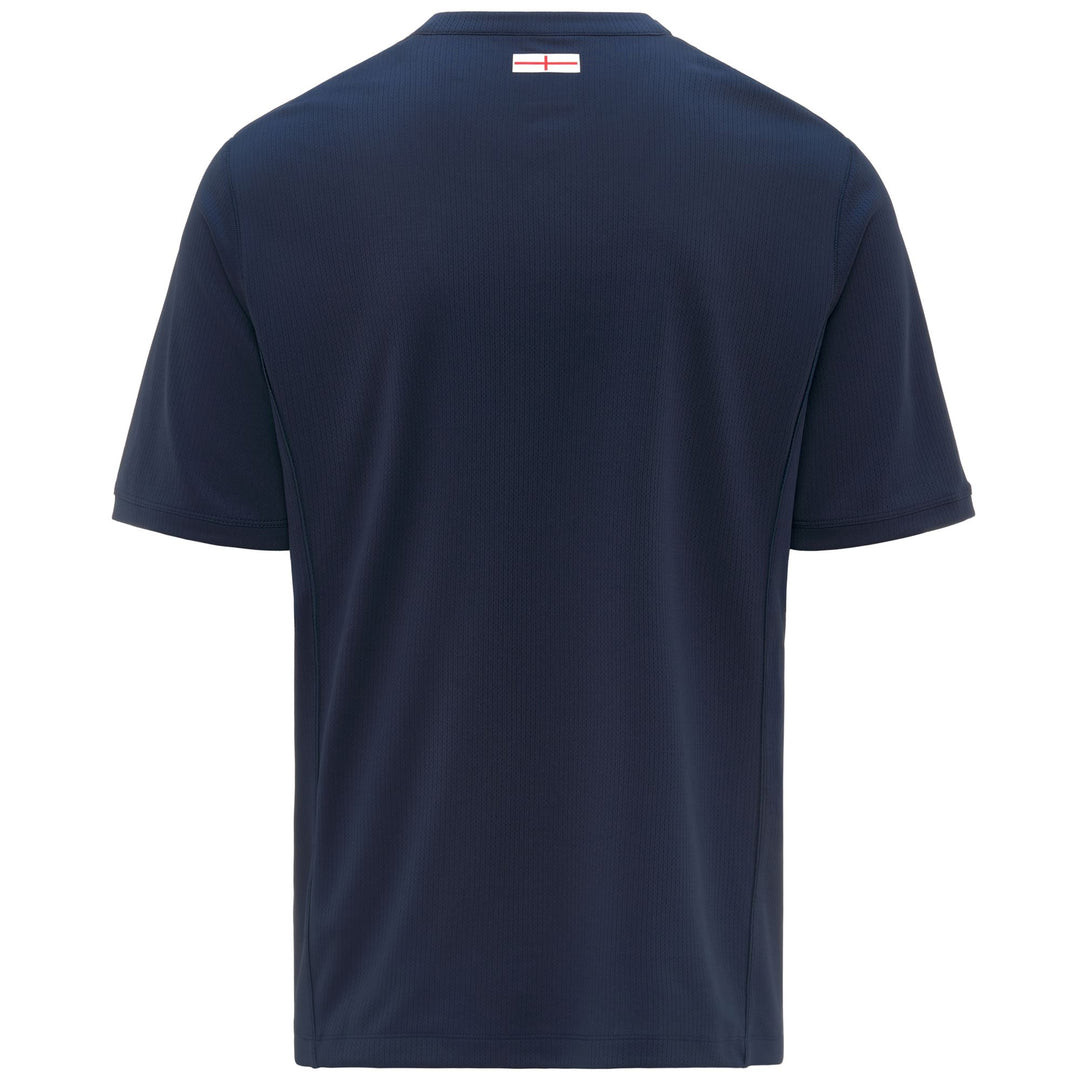 Jersey deportivo reciclado azul oscuro para hombre con cuello polo main