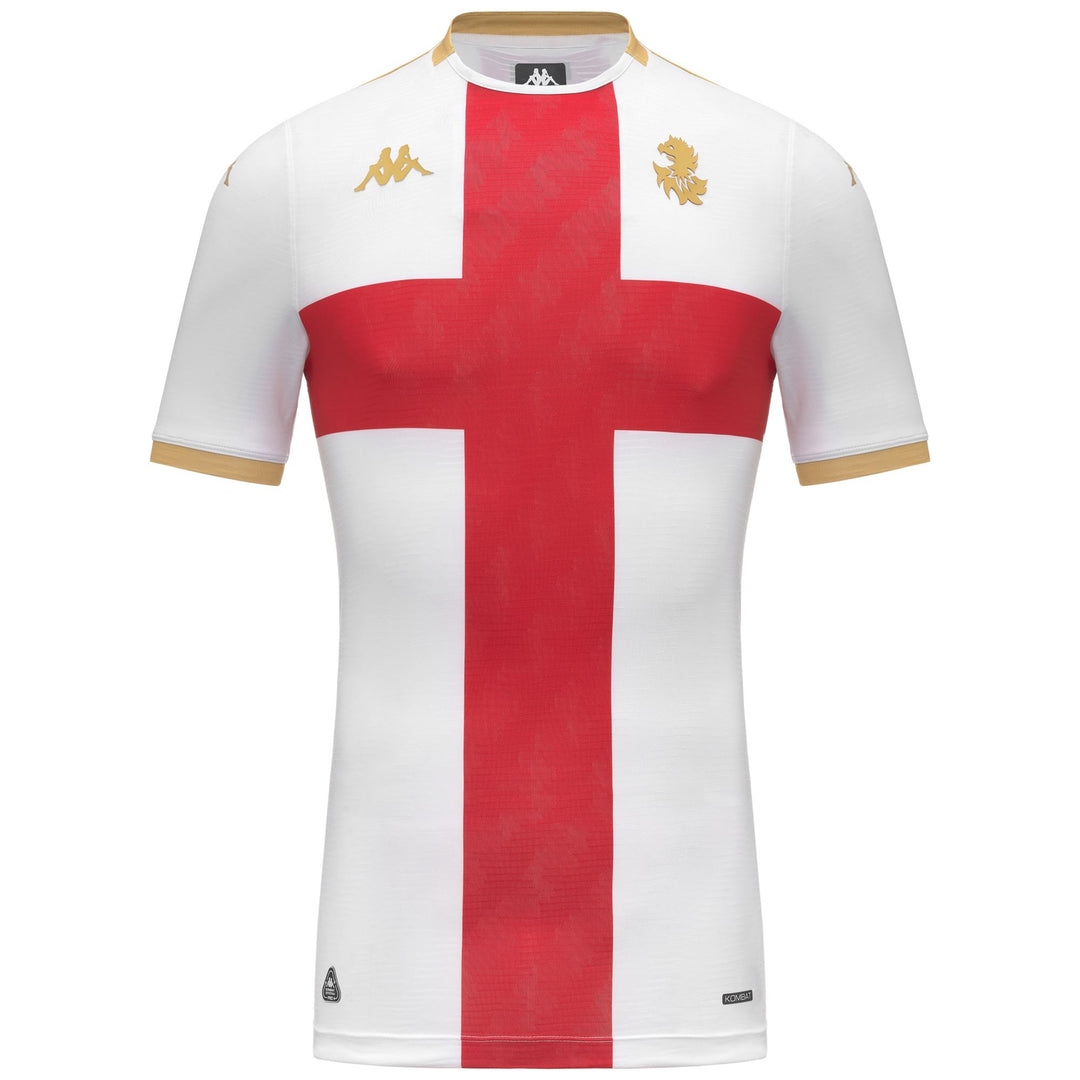 White Men's Genoa Football Shirt 01