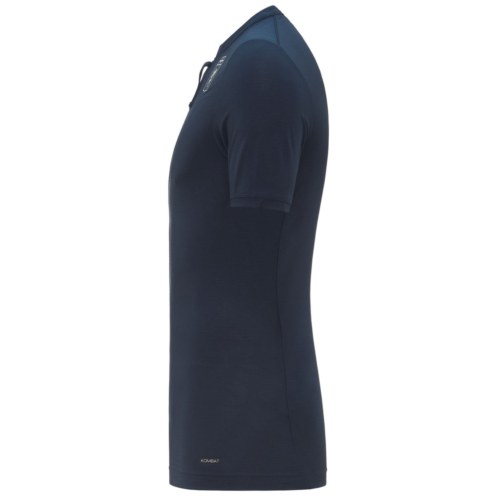 Blue Men's Genoa Football Slim Fit Jersey 02