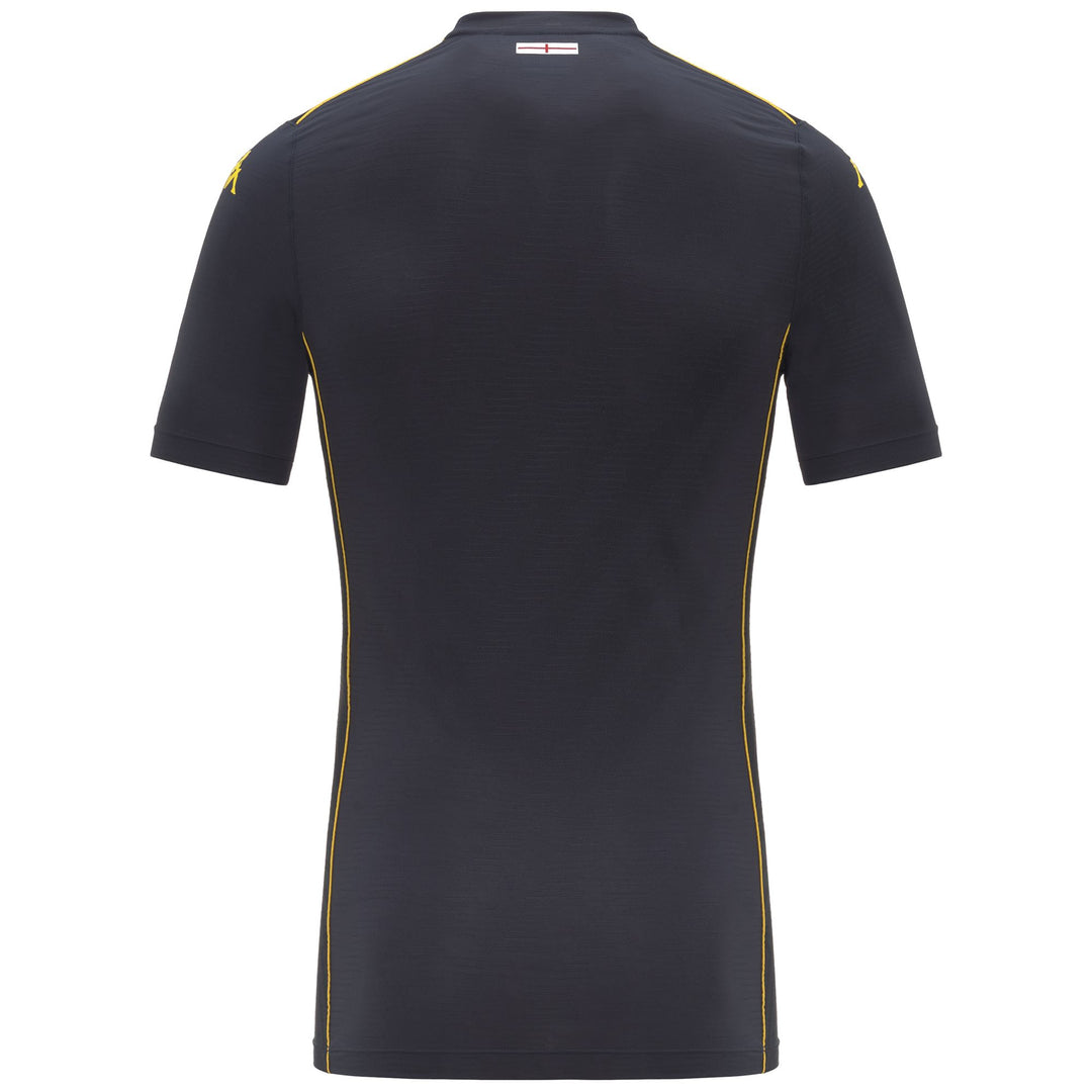 Maillot de gardien de but de football Genoa pour homme, gris, coupe ajustée, en tissu recyclé main