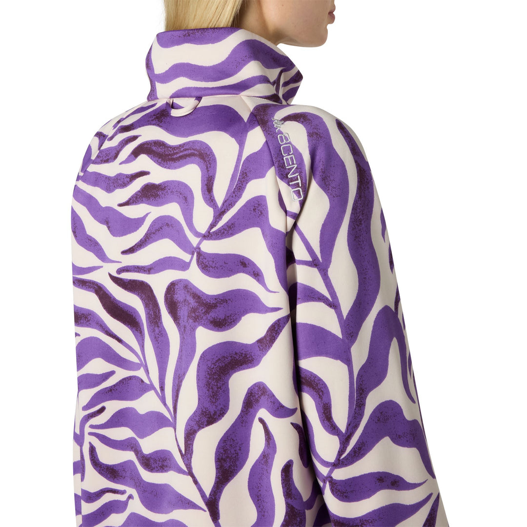 Beige Unisex Slim Fit Technical Fleece with All-Over Print main