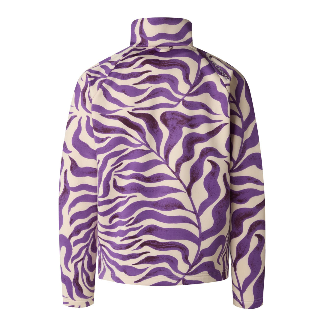 Beige Unisex Slim Fit Technical Fleece with All-Over Print main
