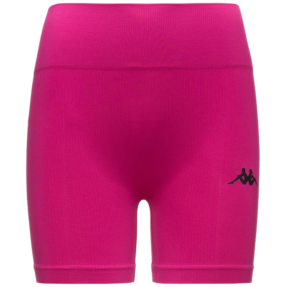 Violet Women's Skin Fit Seamless Compression Sport Shorts 02