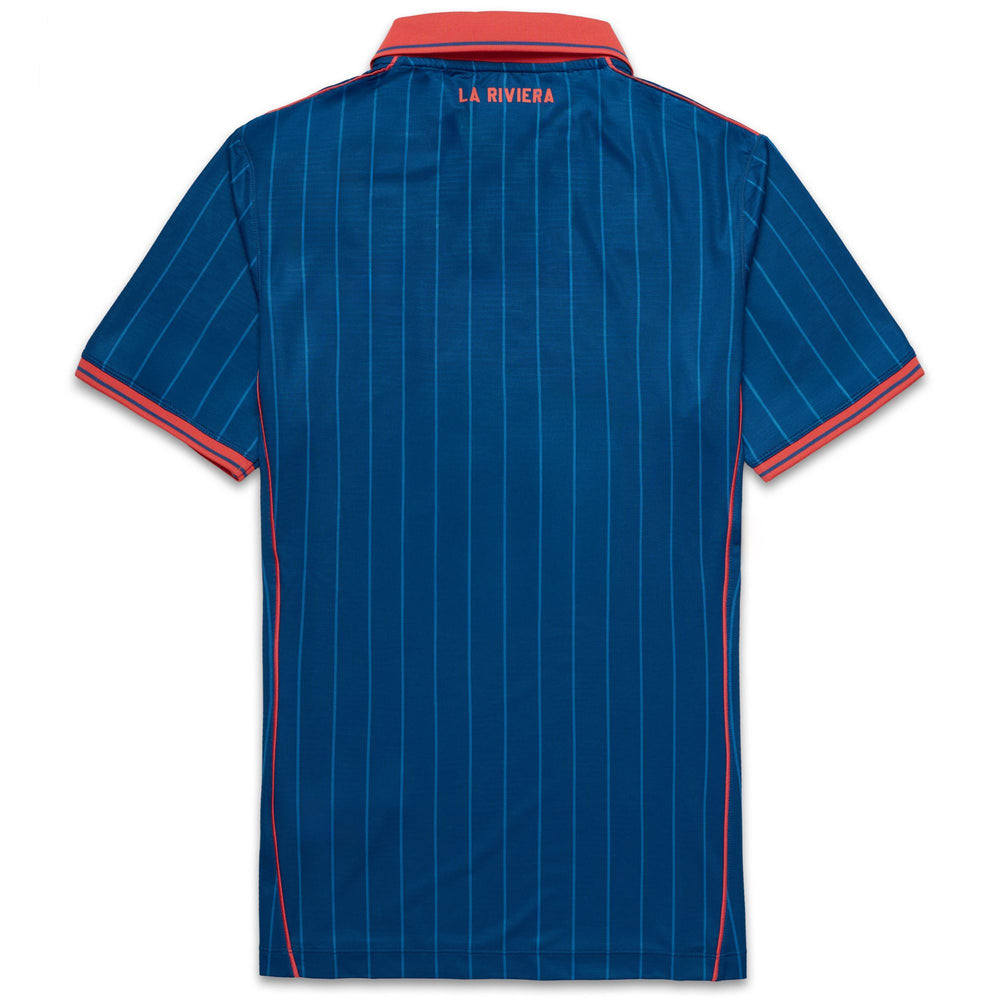 Camiseta deportiva para hombre azul naranja con protección Hydro-Way 02