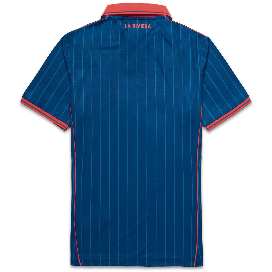 Camiseta deportiva para hombre azul naranja con protección Hydro-Way main