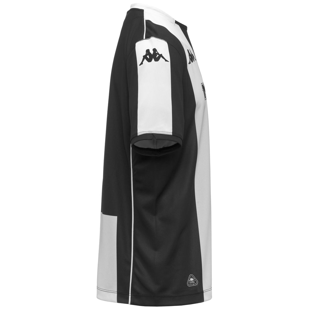 Camiseta deportiva para hombre en blanco y negro 02