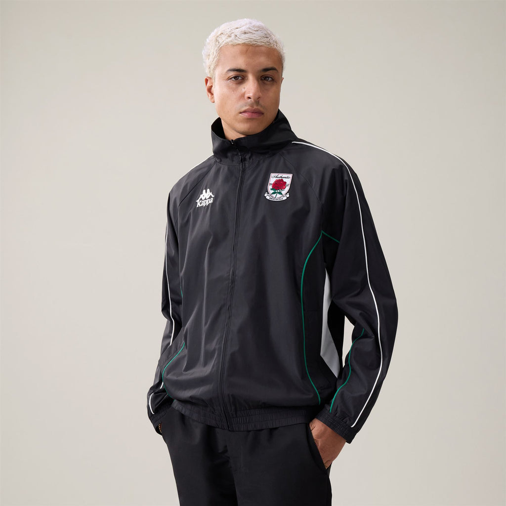 Fleece Man AUTHENTIC OMNIAK Jacket Black - Green Jacket