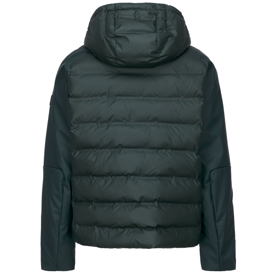 Green Men's Regular Fit Waterproof Padded Jacket main