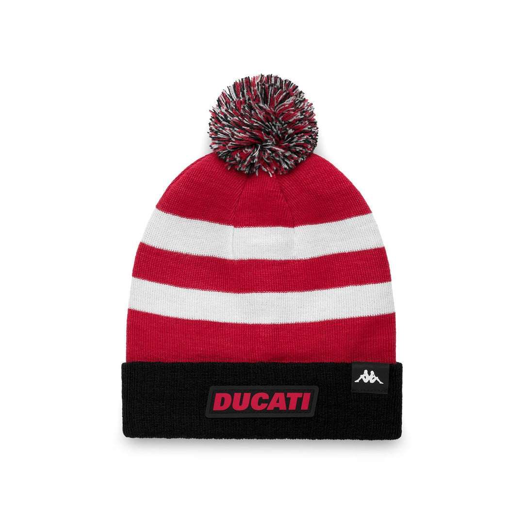 FLOCKI DUCATI - Headwear - Hat - Unisex - BLACK-RED-WHITE 01