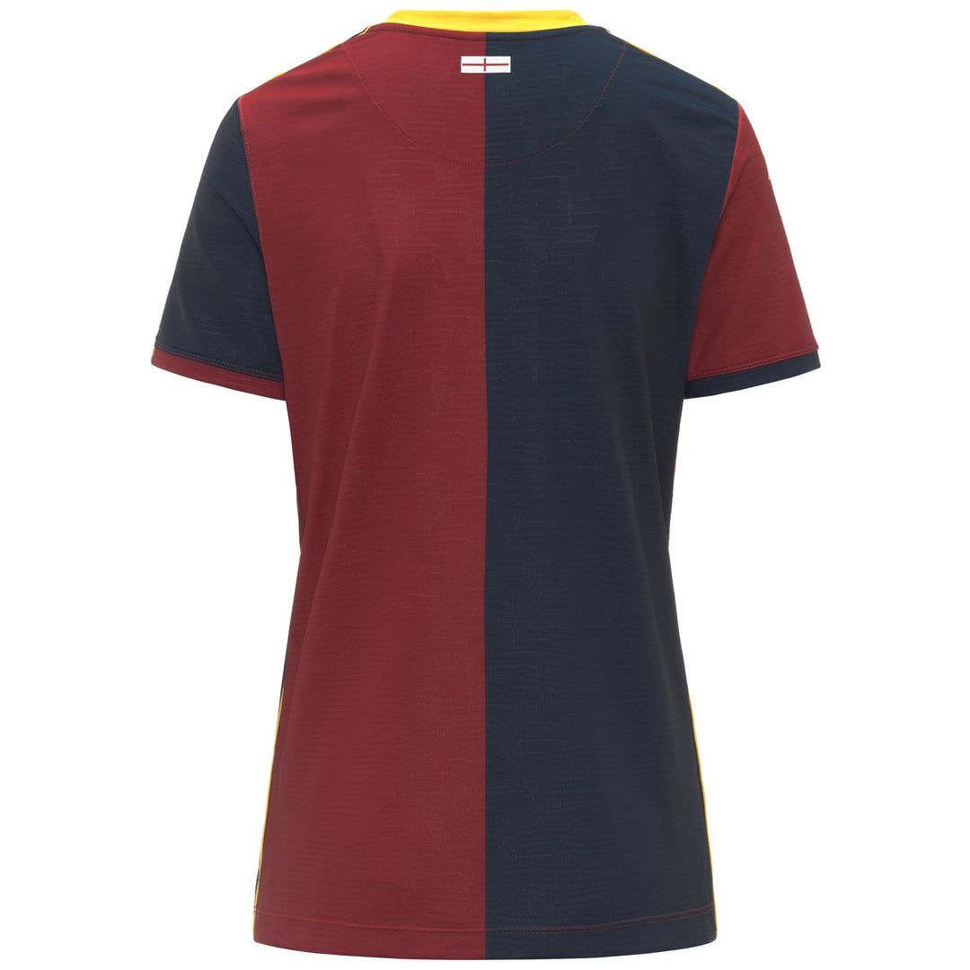 Maglietta da gioco attiva da donna rossa con protezione Hydro-Way main