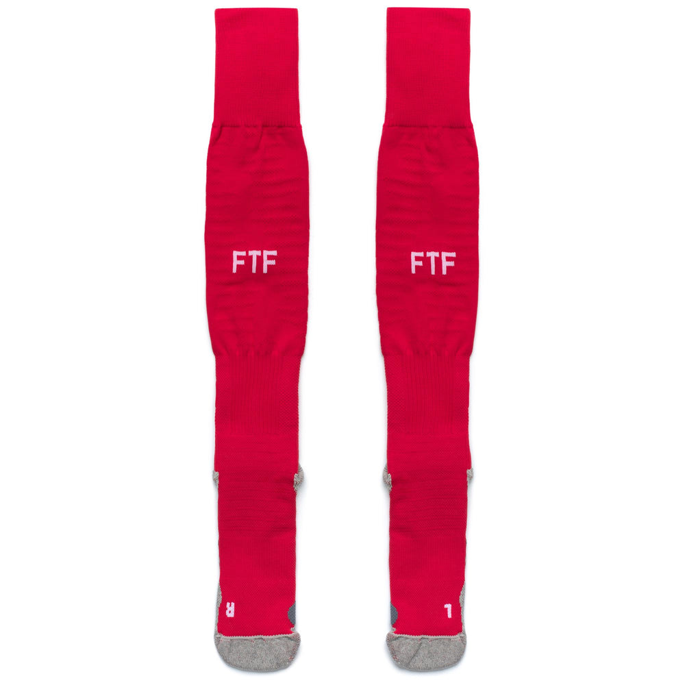 KOMBAT SPARK PRO 2 TUNISIA 1PACK - Socks - Knee High Sock - Man - Red-White 02