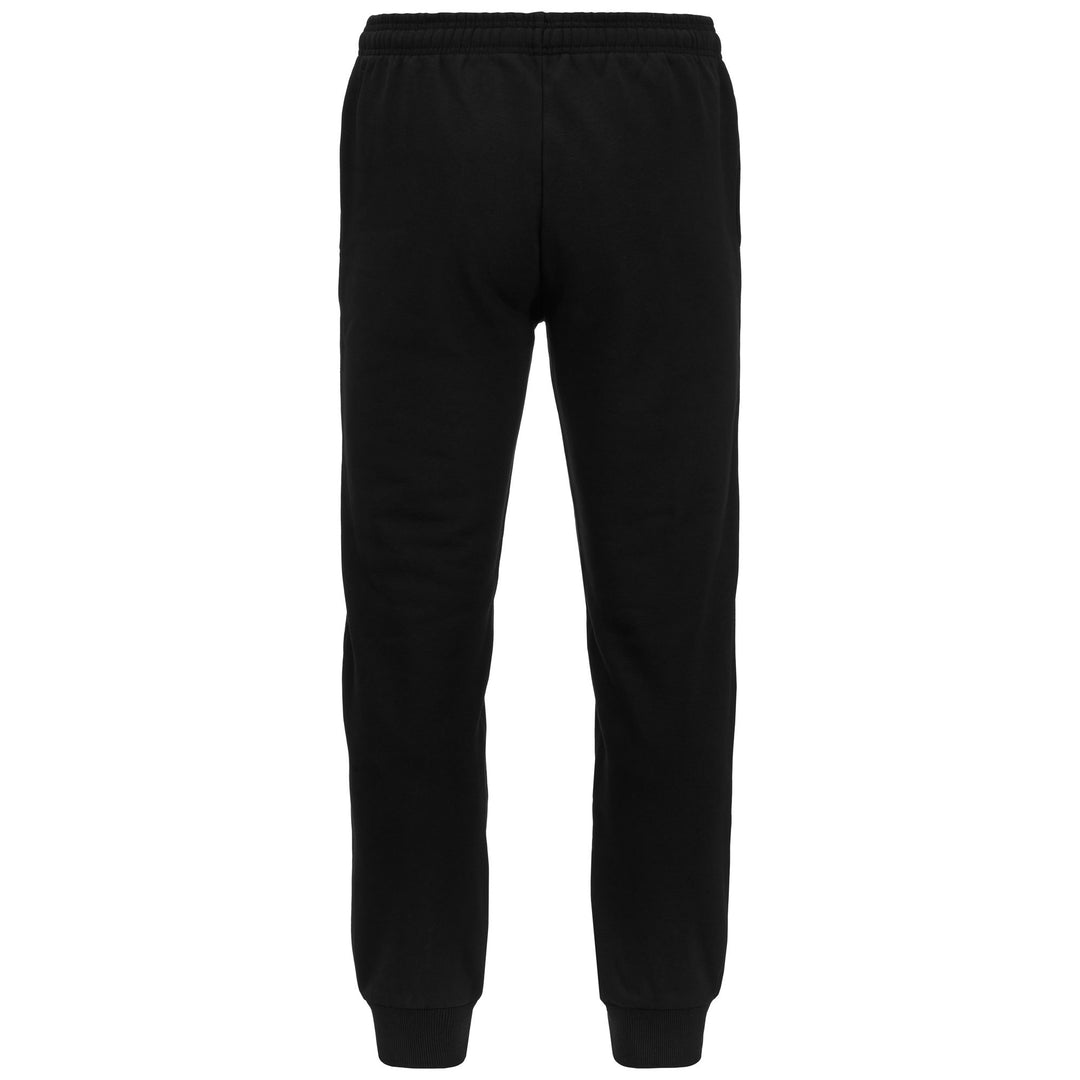 Black Men's Regular Fit Training Pants in Brushed Fleece main