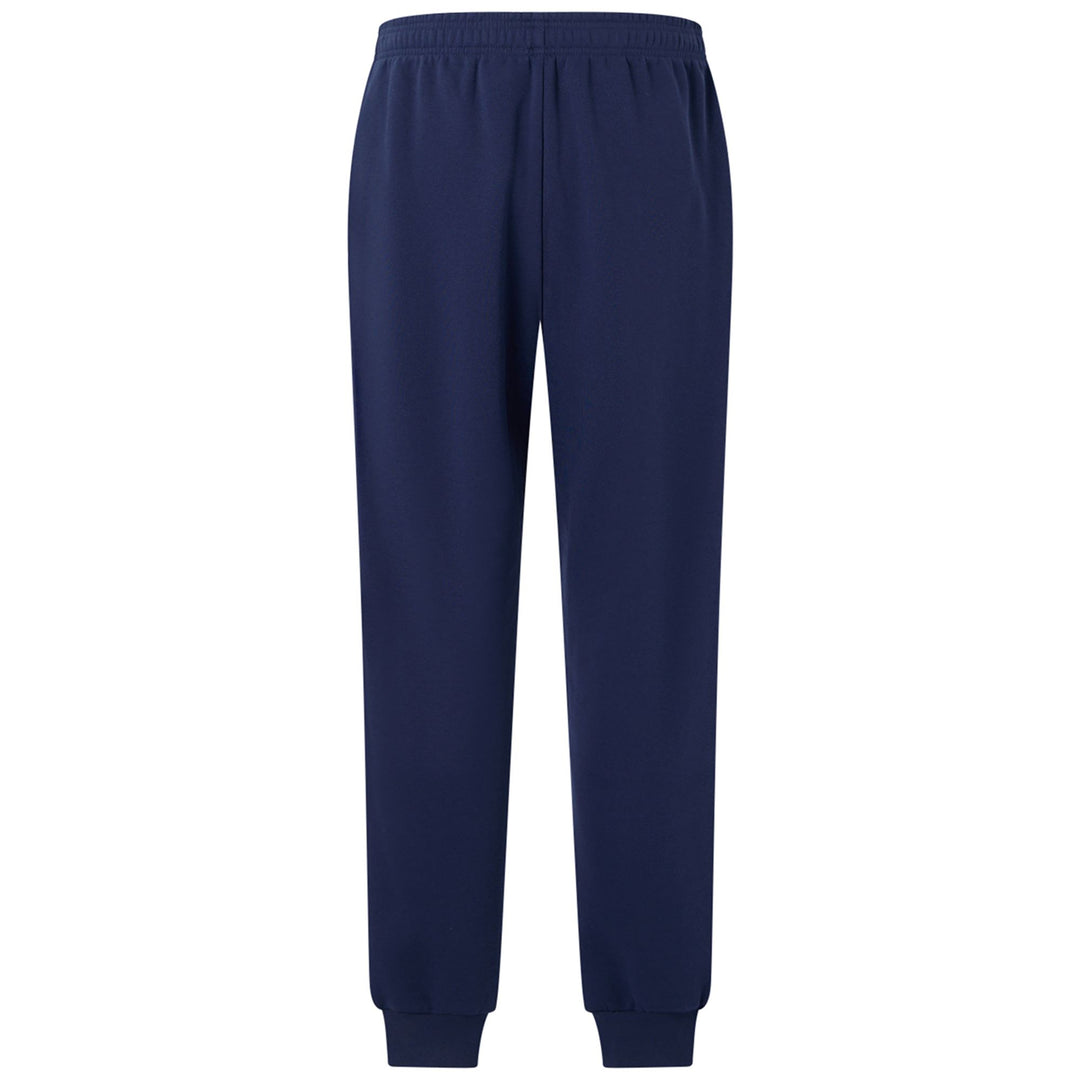Pantalón deportivo de entrenamiento para hombre en azul marino de forro polar cepillado main