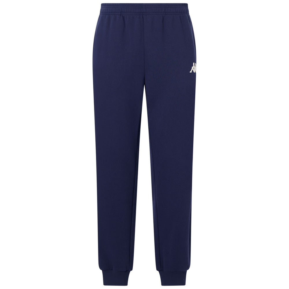 Blue Men's Regular Fit Sport Trousers in Brushed Fleece 02