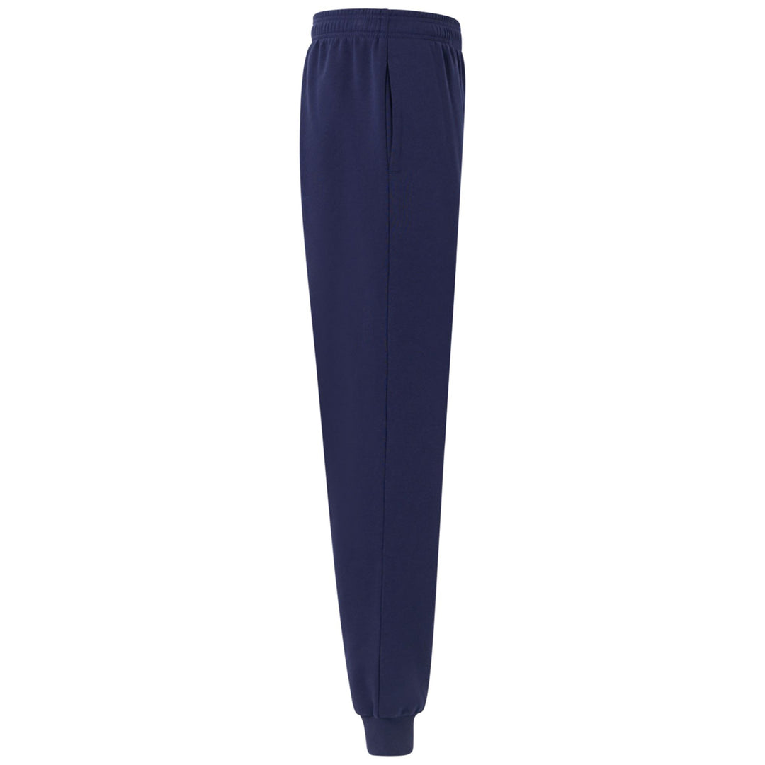 Pantalón deportivo de entrenamiento para hombre en azul marino de forro polar cepillado main