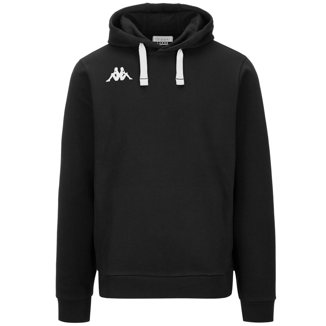 Sweat à capuche noir pour homme, coupe classique, en polaire brossée, idéal pour l'entraînement 01