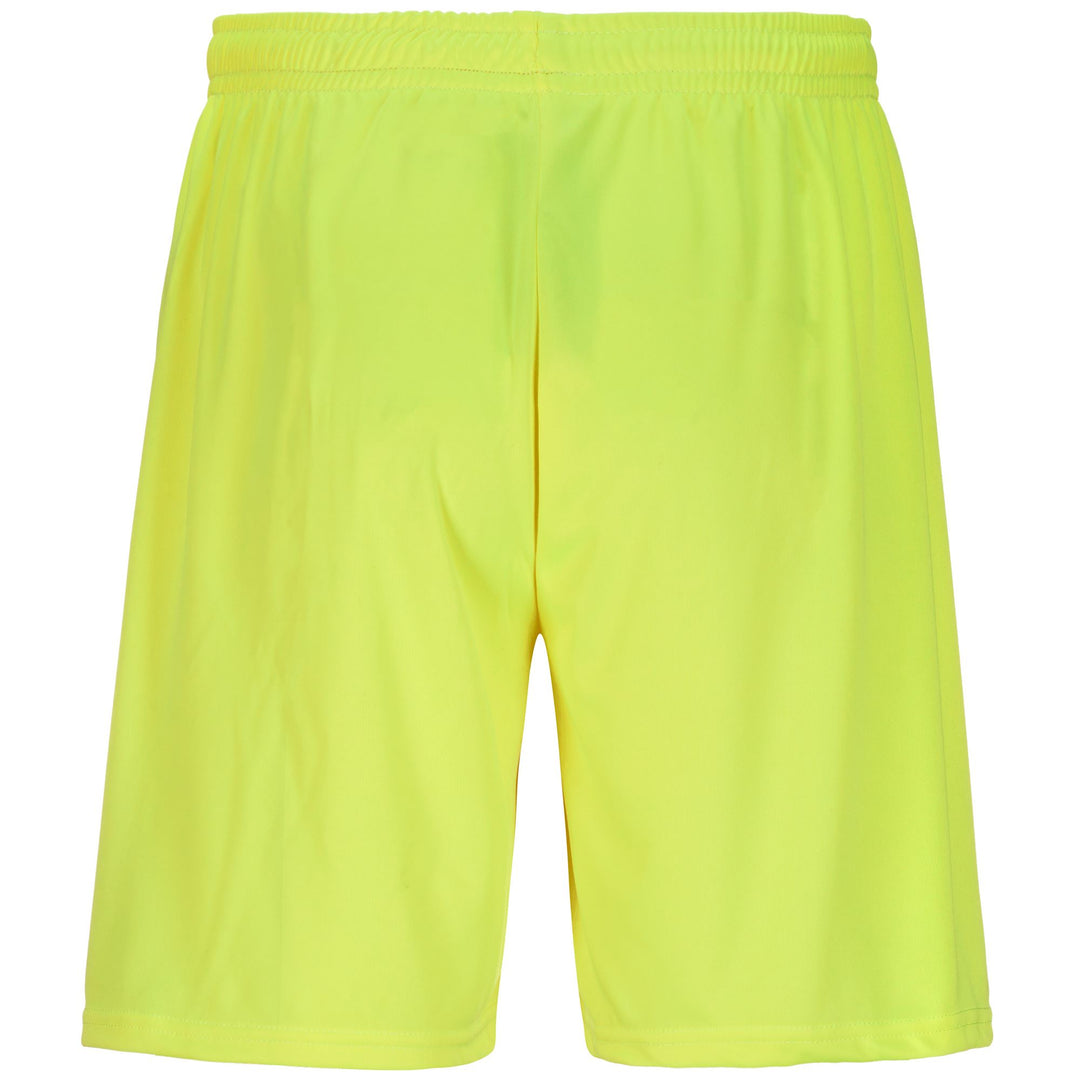 Green Men's Regular Fit Soccer Shorts in Interlock Fabric main