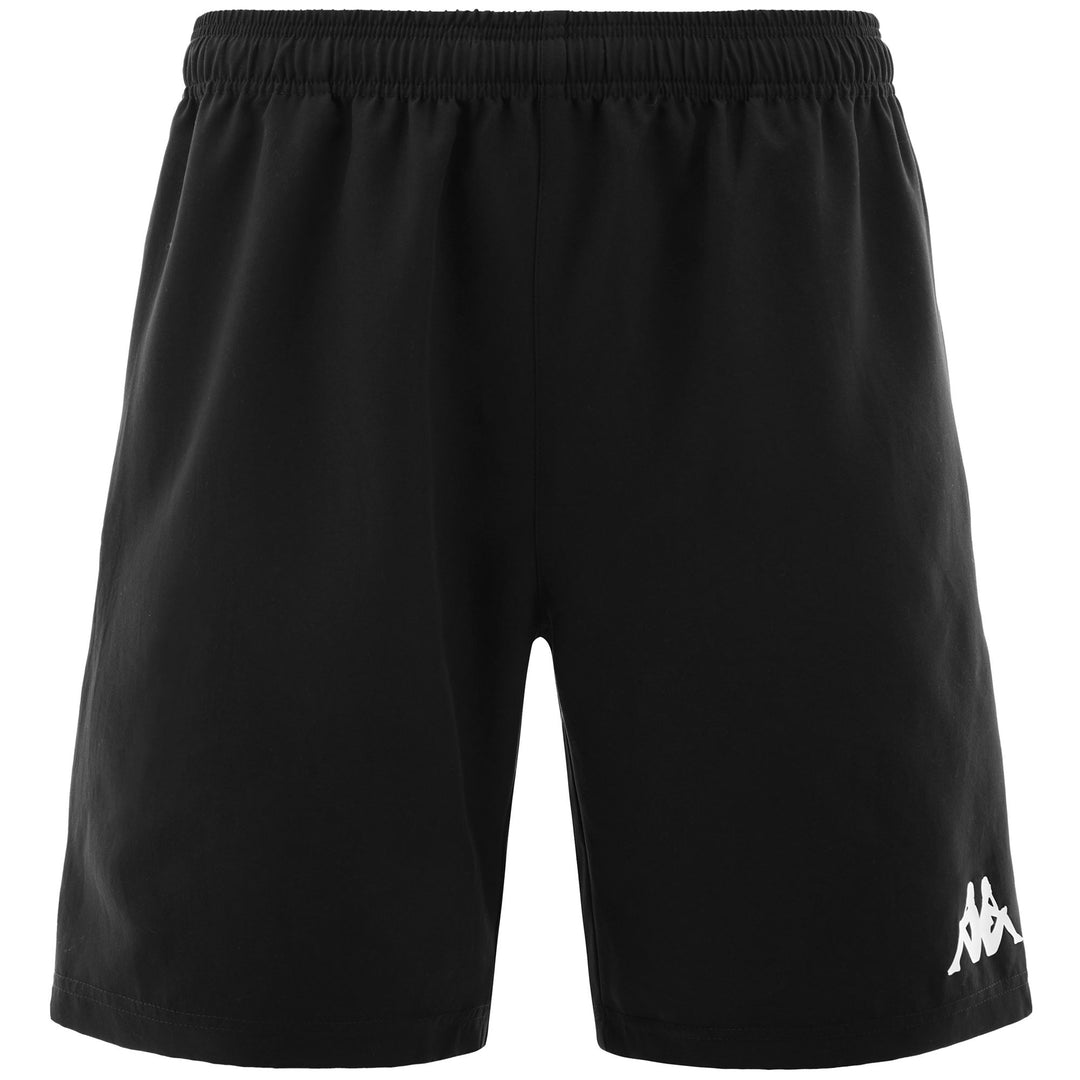 Black Men's Regular Fit Sportswear Shorts in Woven Fabric 01