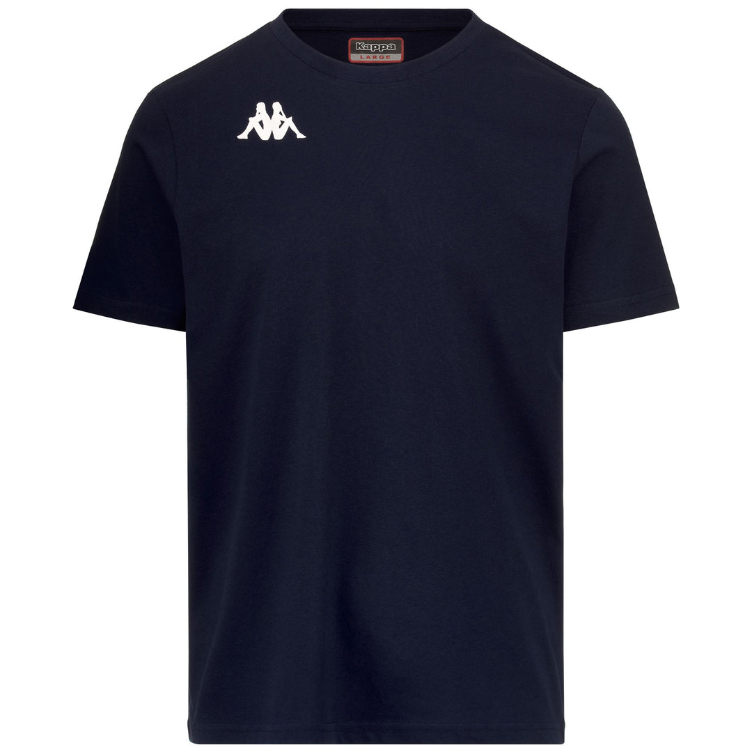 Marine Blue Men's Training T-Shirt in Cotton. 01
