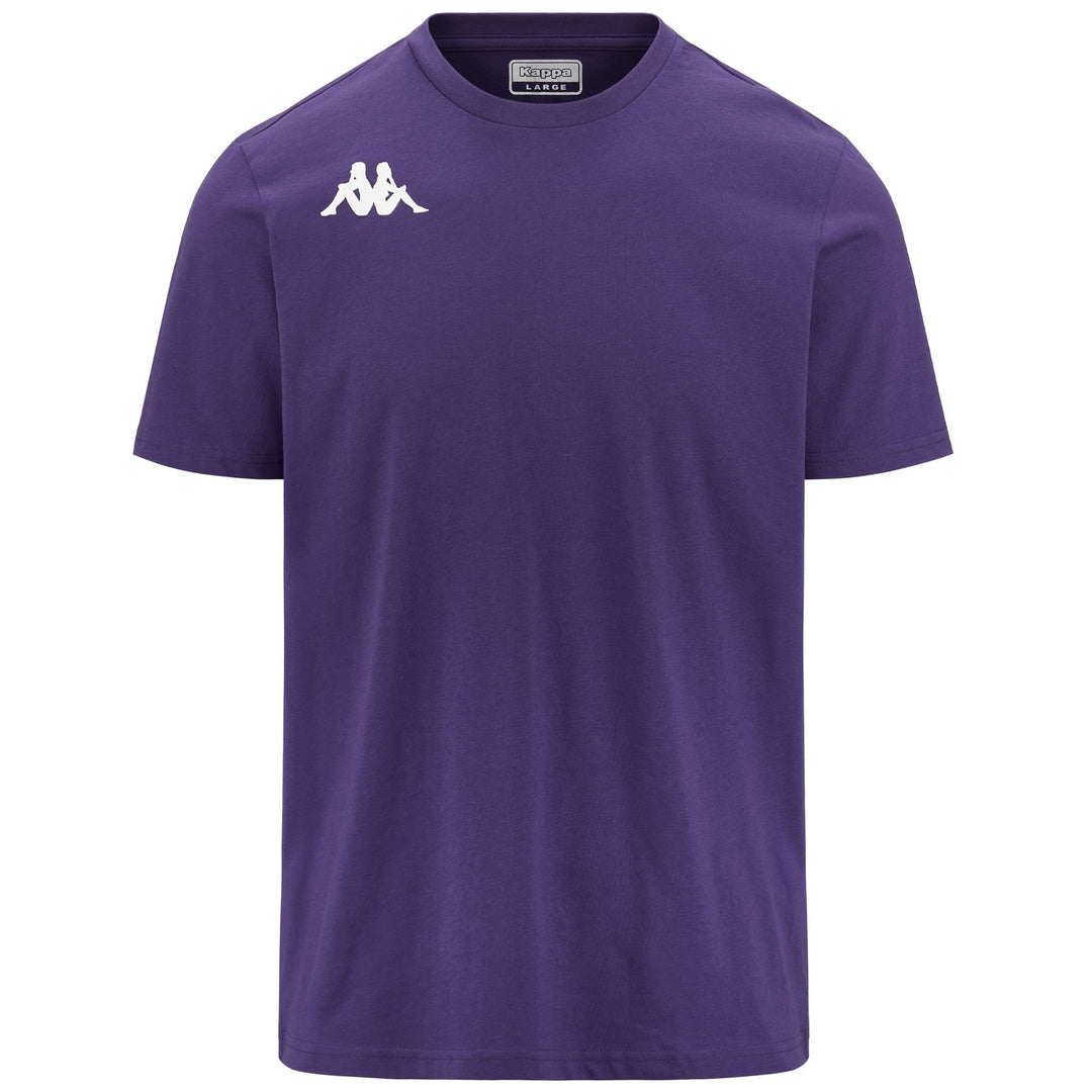 Indigo Violet Men's Training T-Shirt in Cotton. 01