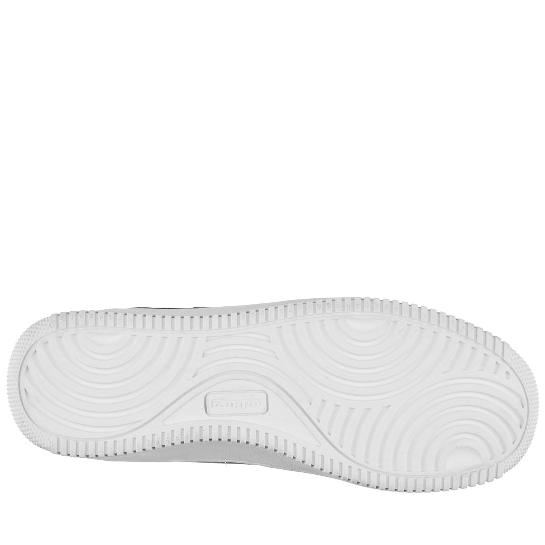 Zapatillas negras unisex de corte bajo con suela sintética de caucho main