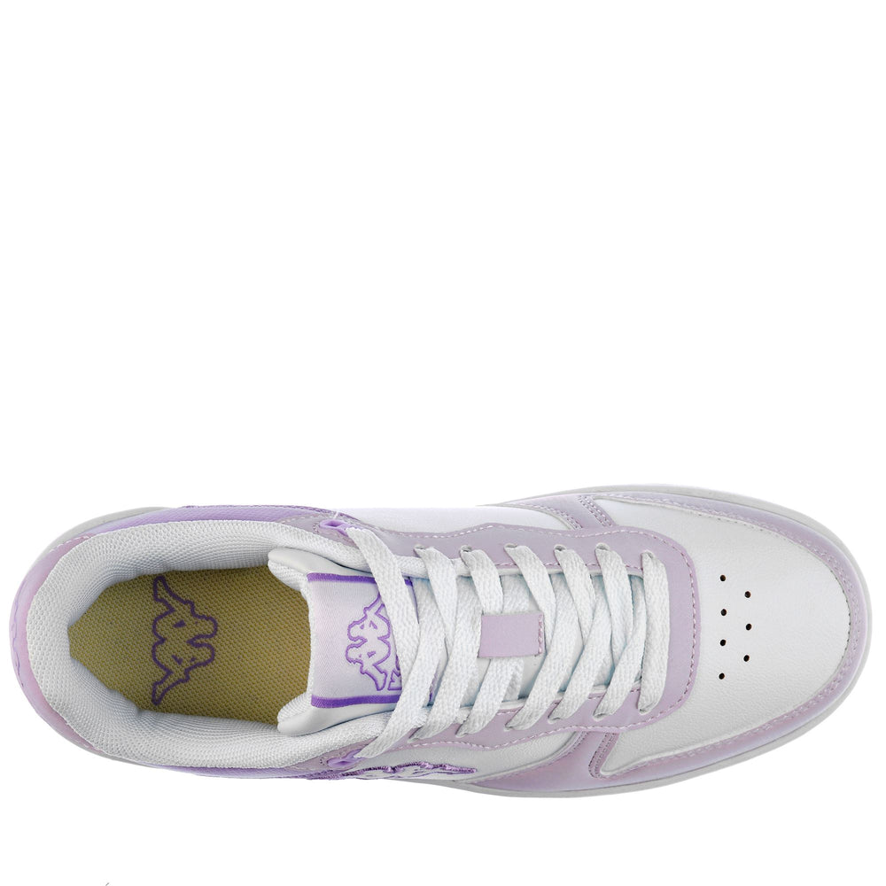 Zapatillas de senderismo unisex de corte bajo en color gris violeta 02