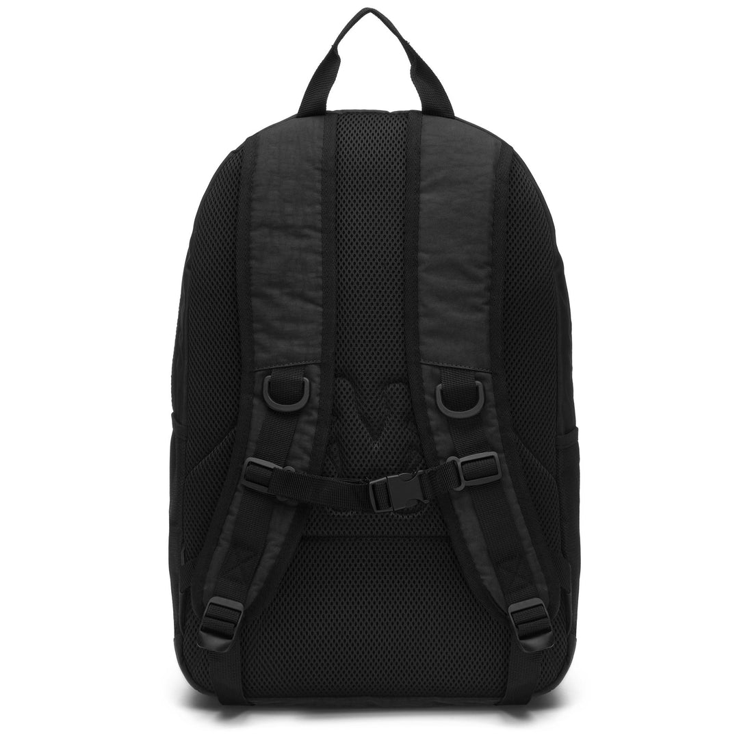 Bags Unisex AUTHENTIC ZAIX Backpack BLACK Dressed Side (jpg Rgb)		