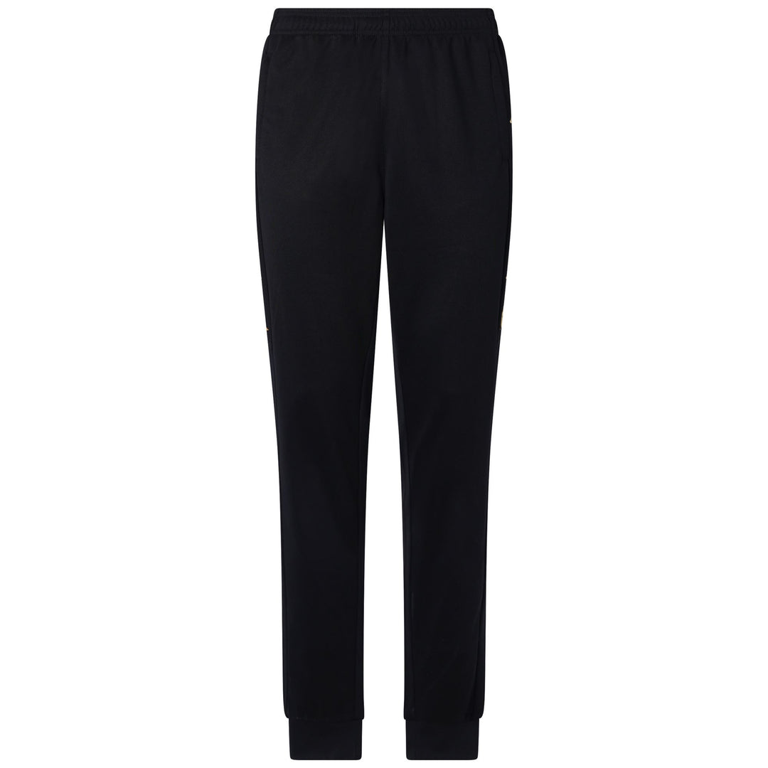 Black Men's Football Training Pants with Slim Fit 01