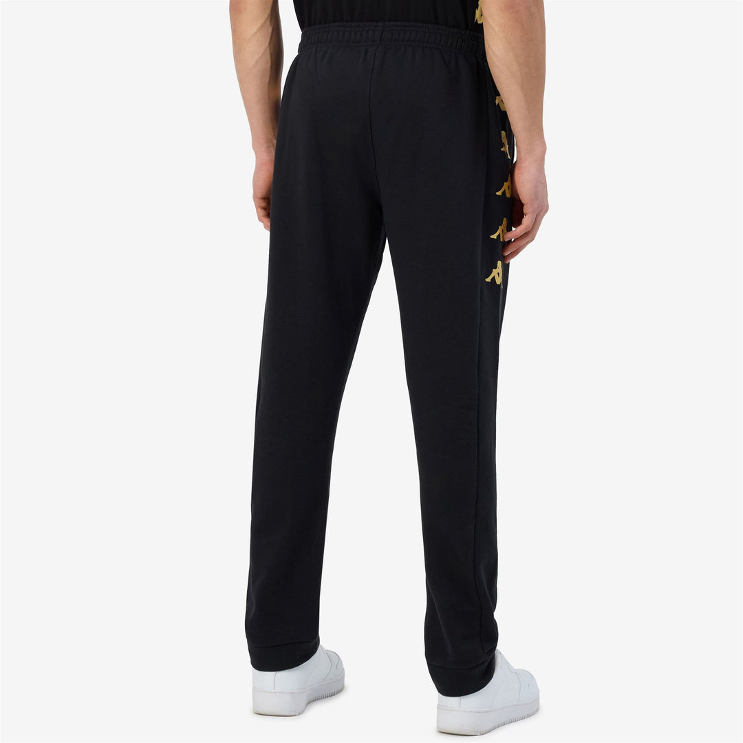 Black Men's Football Sweatpants with Slim Fit main