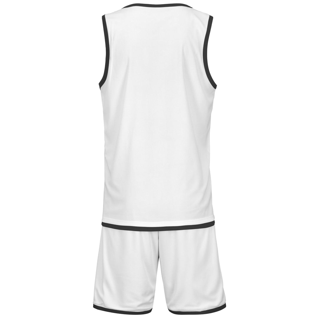 Black Men's Regular Fit Reversible Basketball Shorts and Tank Set main