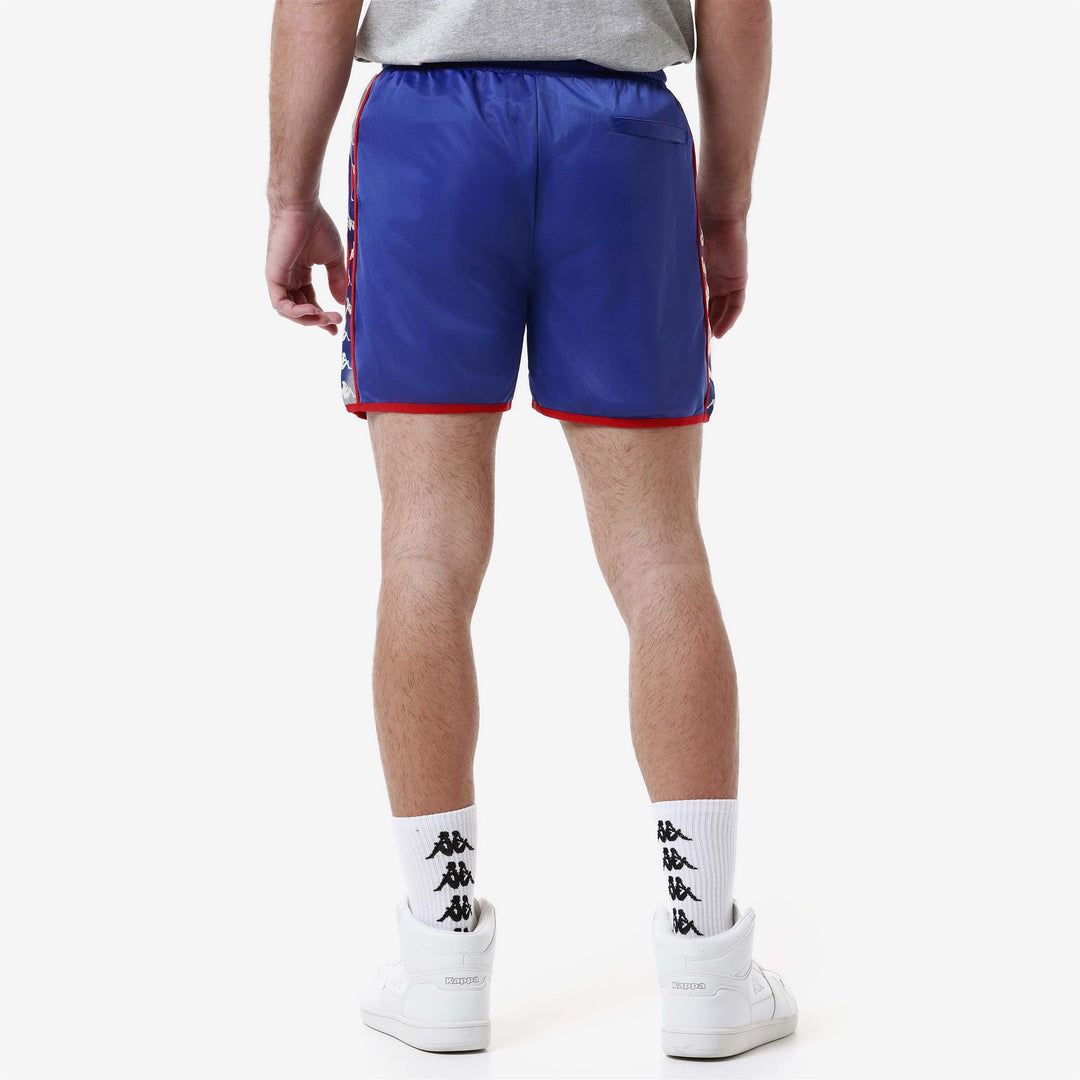 Shorts Man 222 BANDA LOKIGT Sport  Shorts GRAPHIK TAPE BLUE ROYAL-RED-GREY Detail Double				