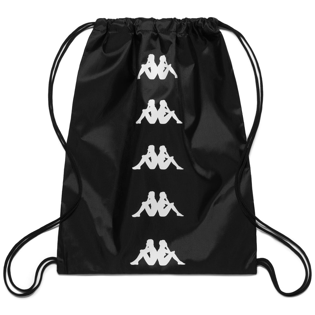 Black Unisex Football Shoulder Bag with Adjustable Strap main