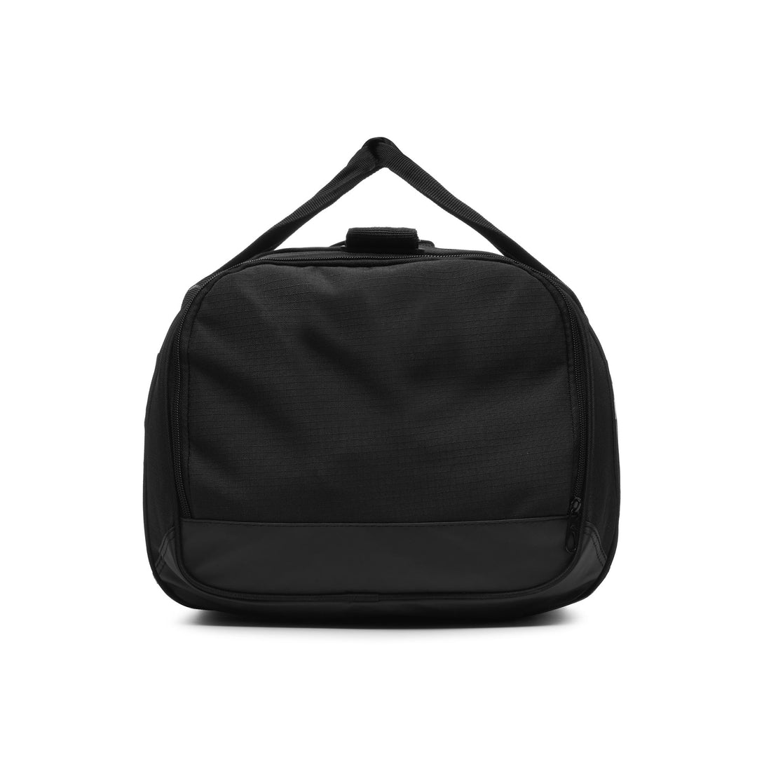 Black Unisex Football Duffle Bag. 01