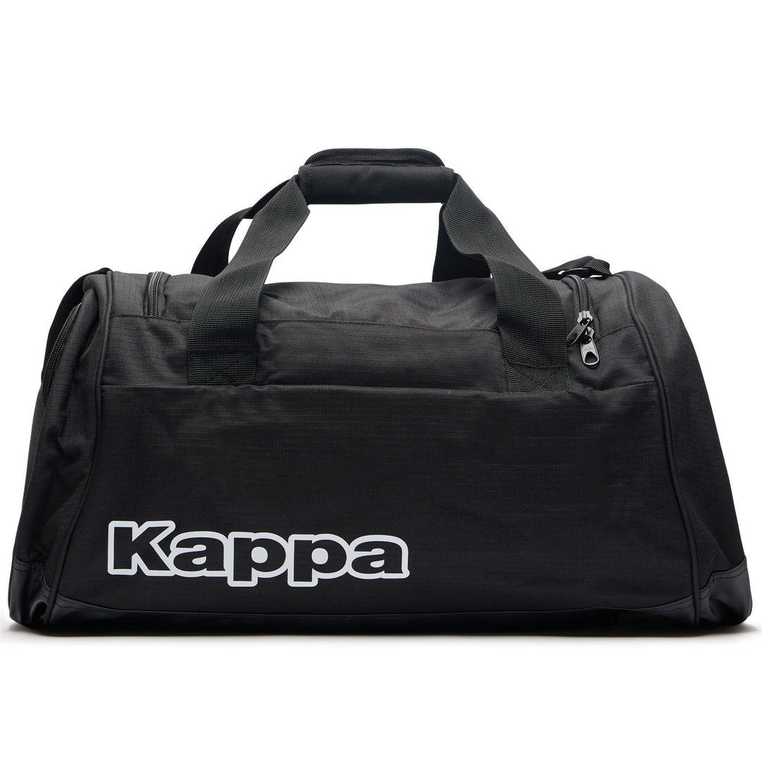 Black Unisex Football Duffle Bag. main