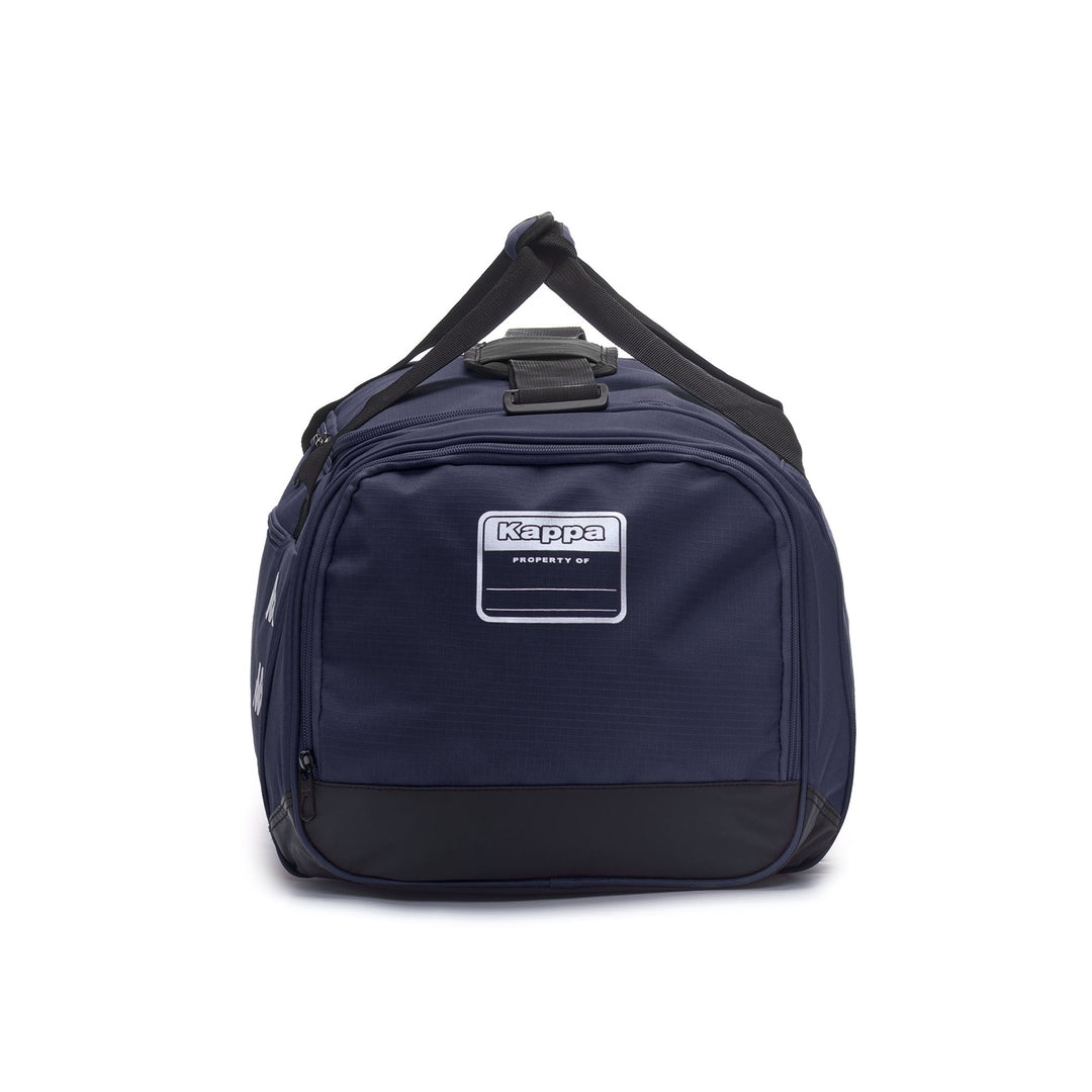 Marine Blue Unisex Football Duffle Bag with Adjustable Strap main