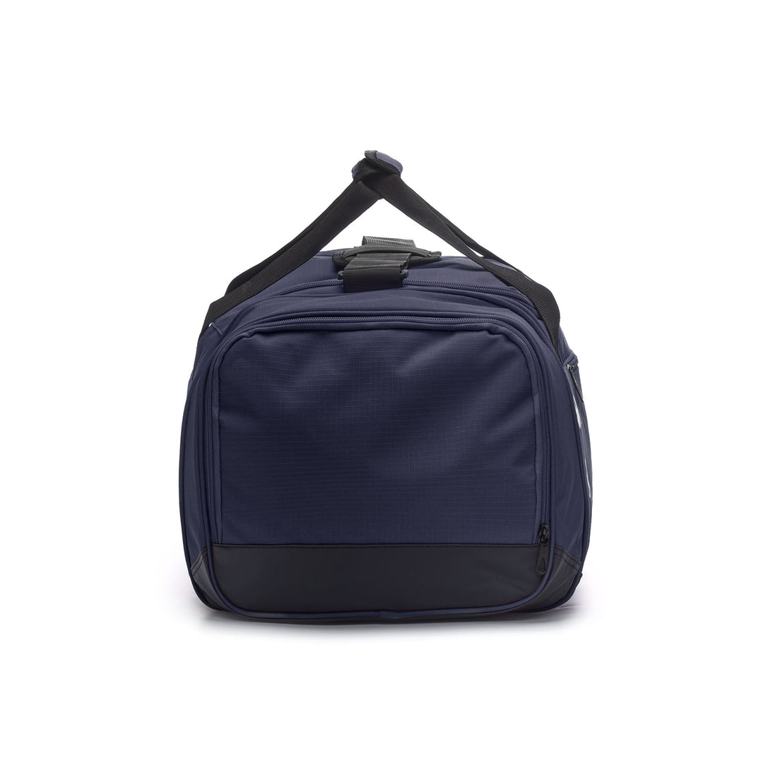 Marine Blue Unisex Football Duffle Bag with Adjustable Strap 01