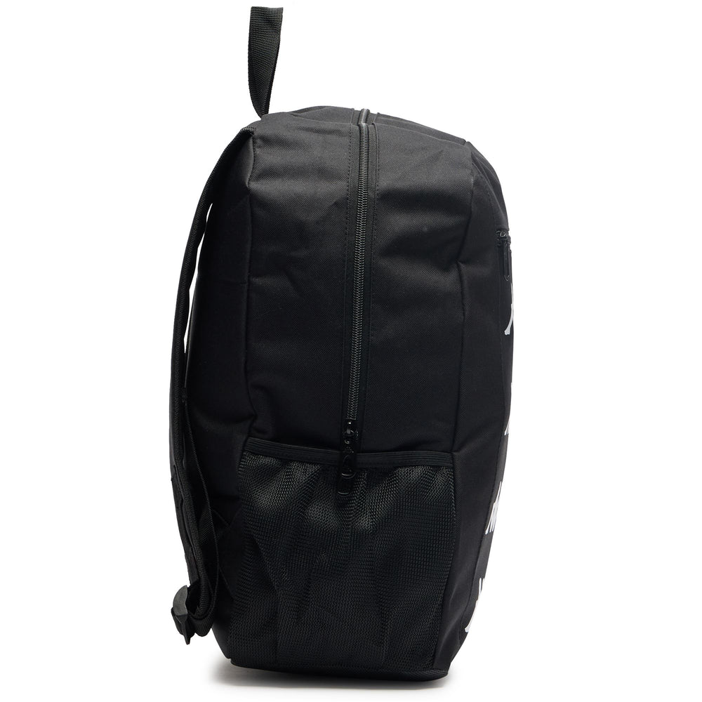 Mochila funcional unisex negra con correas ajustables acolchadas 02